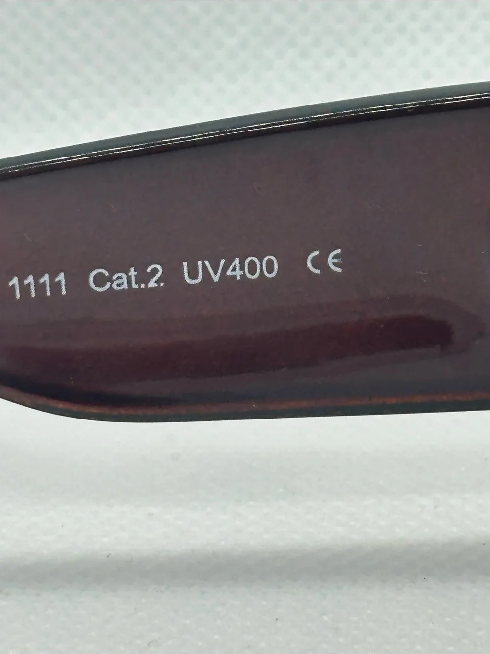 NYS Collection Brown Sunglasses with Rhinestone Detailing